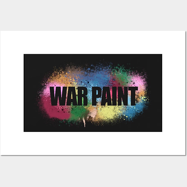 War Paint Wall Art by Emsimonsen